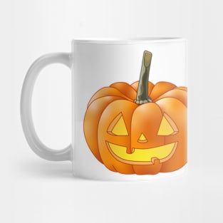 A Short Jack 'O Lantern (Bright Green) Mug